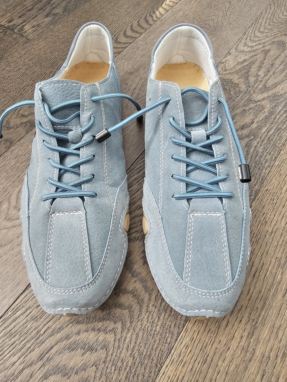 Trïbe Women's Blue Casual Sneakers Size 9 - Picture 3 of 7